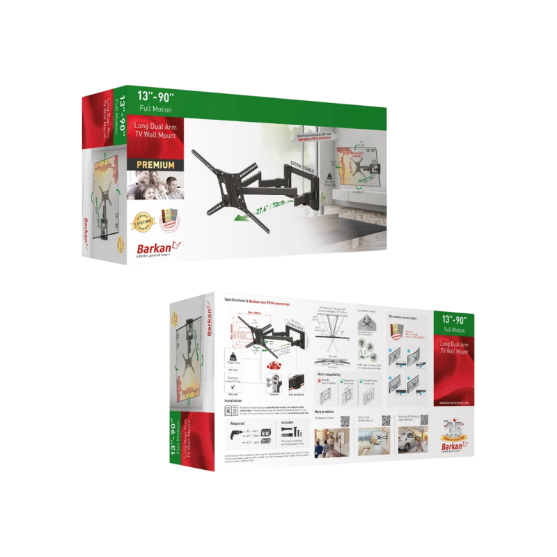 Suport TV Barkan BM564L Black