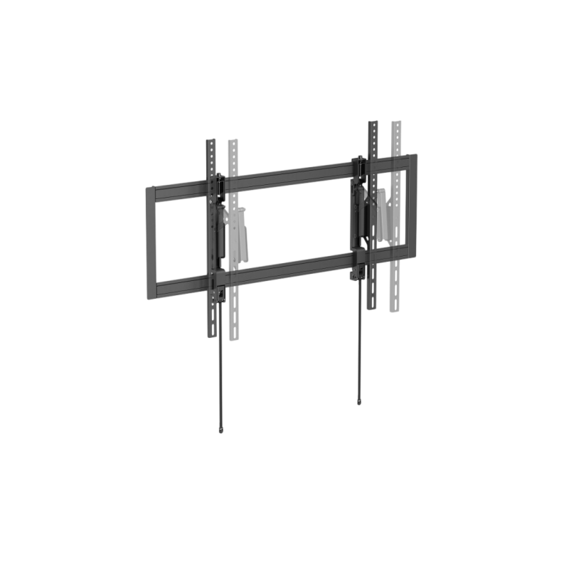 Wall Mount Reflecta PLANO Flat Extend 105-10060T; 55-105"; inclinable +10°/-15°; max load 80kg; black