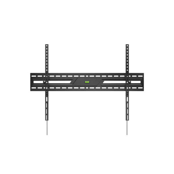 Настенное крепление Gembird "WM-100T-01" черного цвета, 43"-100", 75 кг, VESA: до 600x400, расстояние от стены: 85 мм, 5° ~ -