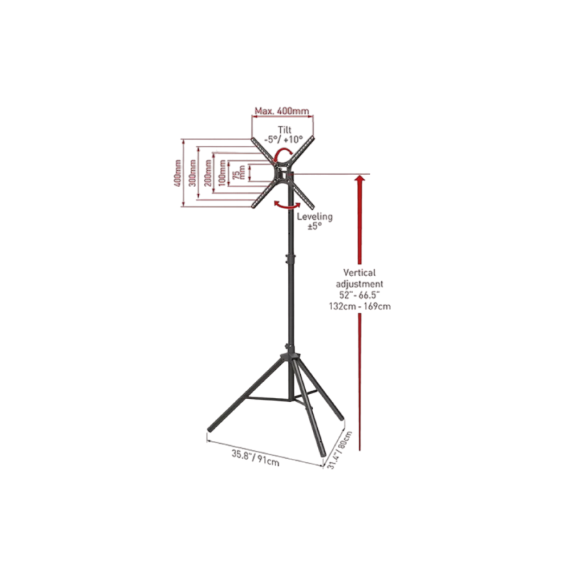 Suport TV Barkan TP310 Black