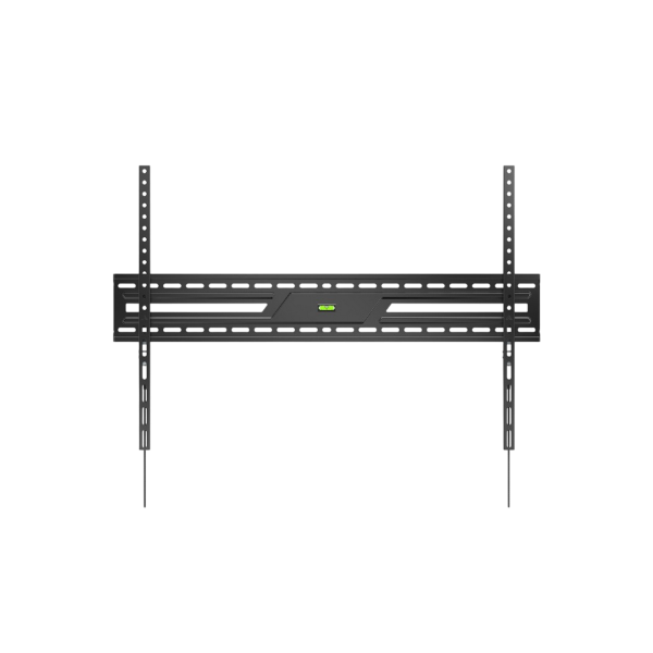 Настенное крепление Gembird "WM-100F-01" черного цвета, 43"-100", 75 кг, VESA: до 600x400, расстояние от стены: 30 мм