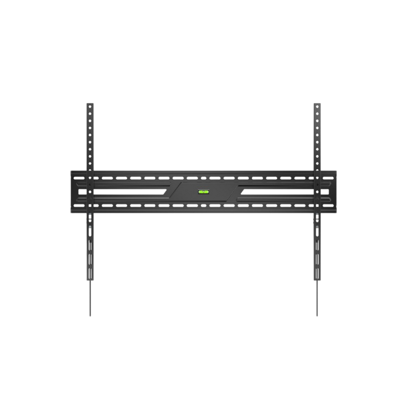 Настенное крепление Gembird "WM-100F-01" черного цвета, 43"-100", 75 кг, VESA: до 600x400, расстояние от стены: 30 мм