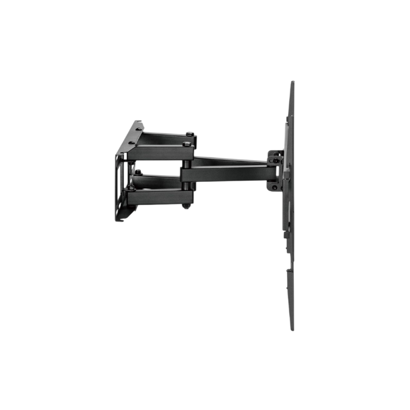 Wall Mount Gembird "WM-80ST-03" Black 37"-80", 40kg, VESA:up 600x400, Wall dist:67~355mm, ±60