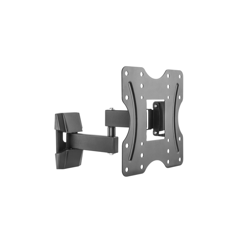 Настенное крепление Gembird "WM-42ST-01" черное, 23"-42", макс. 20 кг, VESA мм: до 200 x 200, расстояние от стены