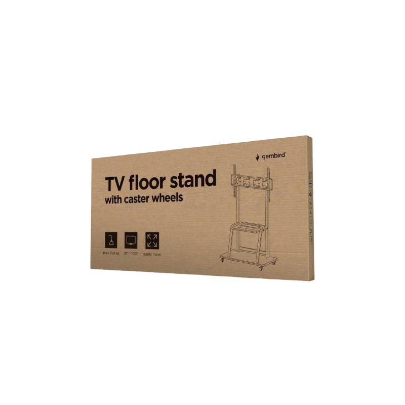 Крепление для телевизора Gembird TVS-100F-01, Black
