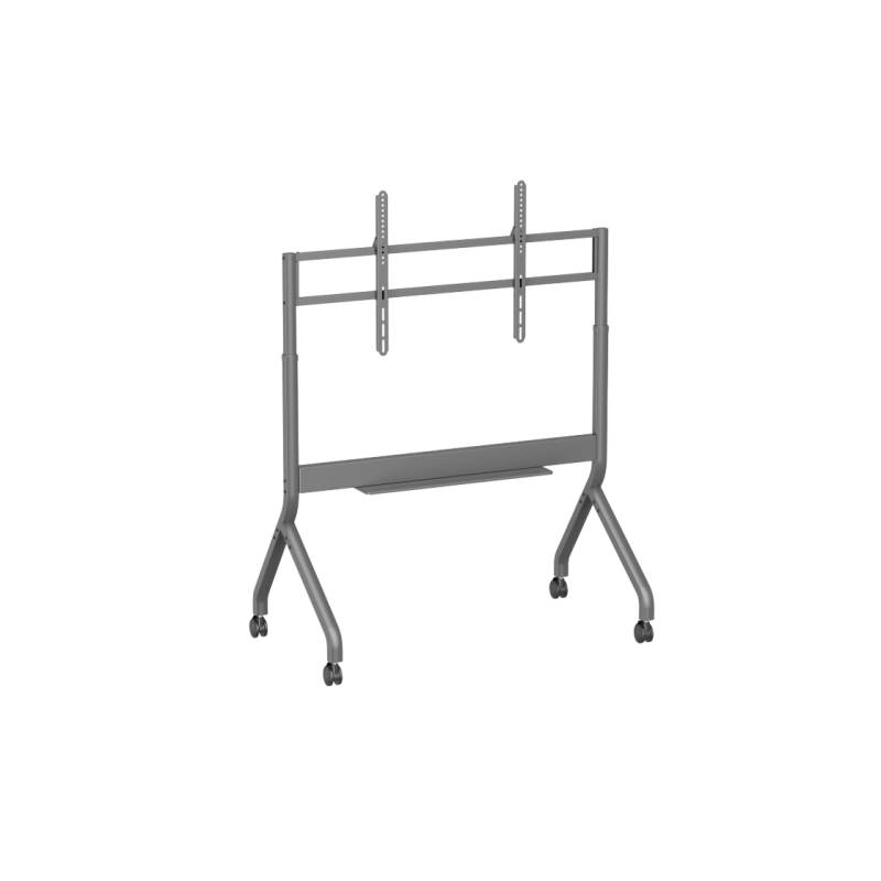 Display/TV Mobile Stand 100M-12060 black; 1 Shelf; 60-110";TV 120kg; Shelf 3kg; Height Adjust. by Motor incl.