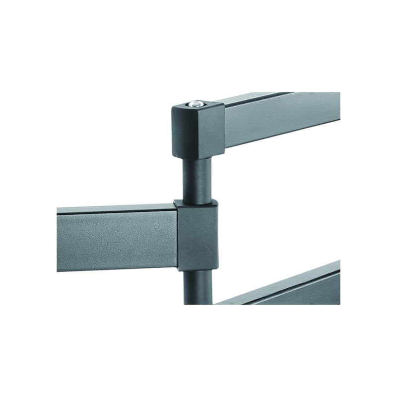Настенное крепление Gembird "WM-42ST-02" черное 23"-42", макс. 30 кг, VESA мм: до 200 x 200, Расстояние от стены
