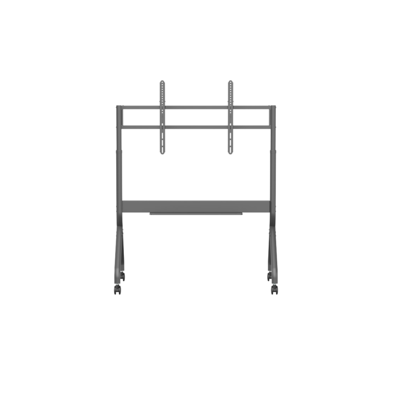 Display/TV Mobile Stand 100M-12060 black; 1 Shelf; 60-110";TV 120kg; Shelf 3kg; Height Adjust. by Motor incl.