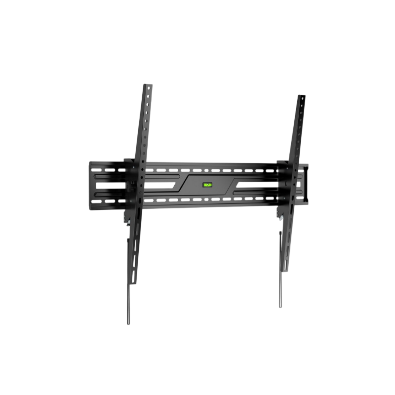 Настенное крепление Gembird "WM-100T-01" черного цвета, 43"-100", 75 кг, VESA: до 600x400, расстояние от стены: 85 мм, 5° ~ -
