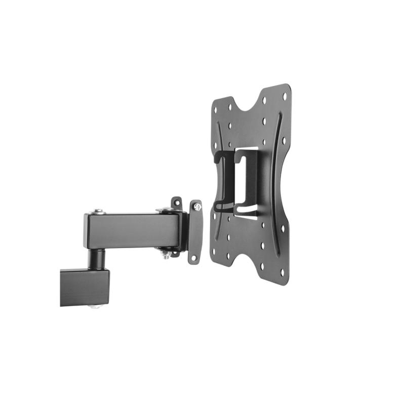 Настенное крепление Gembird "WM-42ST-01" черное, 23"-42", макс. 20 кг, VESA мм: до 200 x 200, расстояние от стены