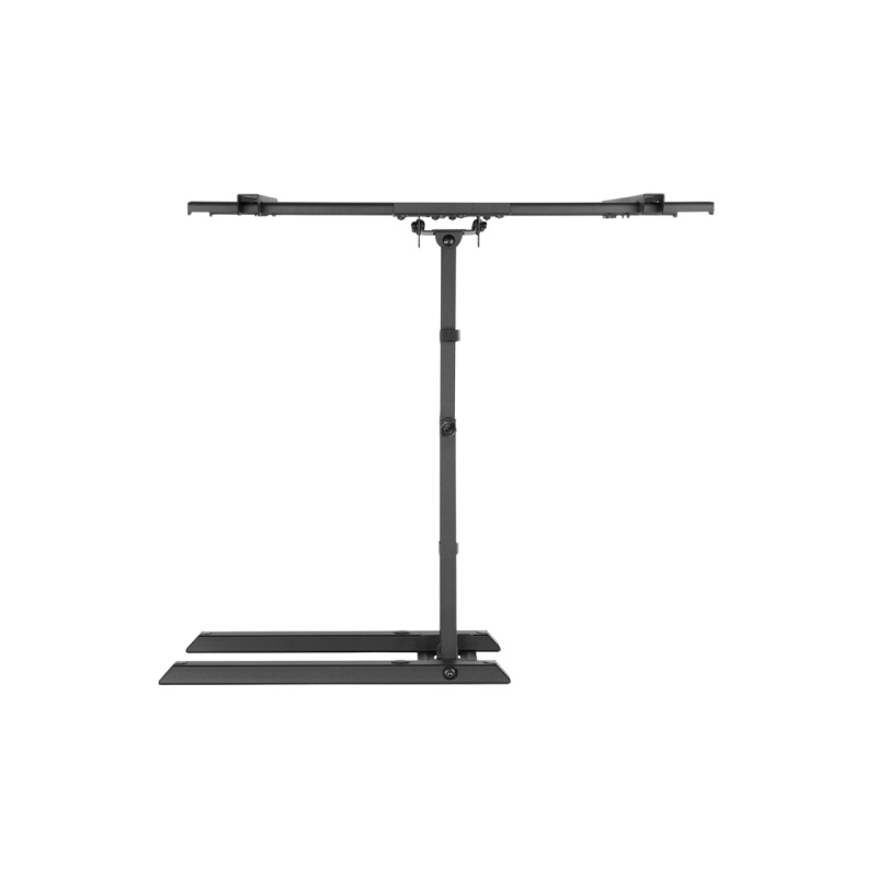 Настенное крепление Gembird "WM-80ST-05" черное, 37"-80", 50 кг, VESA: до 600x400, расстояние от стены: 76~620 мм, ±50
