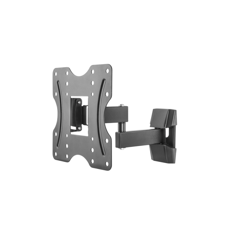 Настенное крепление Gembird "WM-42ST-01" черное, 23"-42", макс. 20 кг, VESA мм: до 200 x 200, расстояние от стены