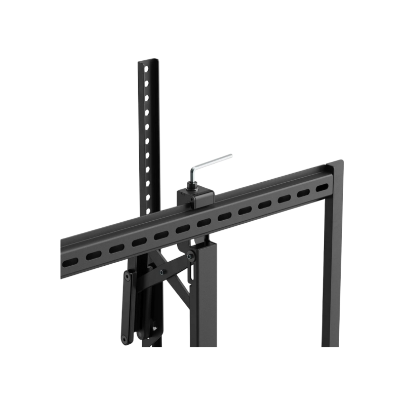 Wall Mount Reflecta PLANO Flat Extend 105-10060T; 55-105"; inclinable +10°/-15°; max load 80kg; black