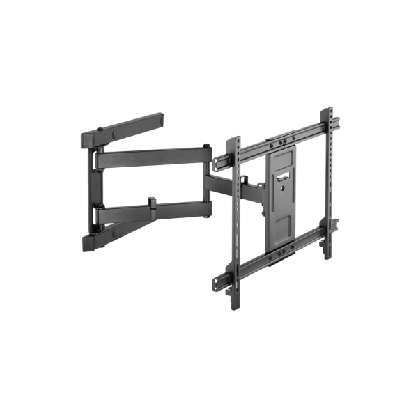 Wall Mount  Gembird "WM-80ST-05" Black 37"-80", 50kg, VESA:up 600x400, Wall dist:76~620mm, ±50