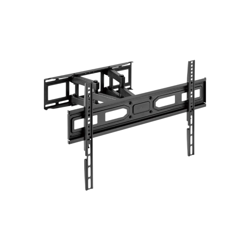 Wall Mount Gembird "WM-80ST-03" Black 37"-80", 40kg, VESA:up 600x400, Wall dist:67~355mm, ±60