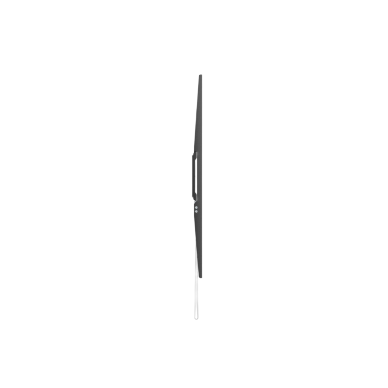 Настенное крепление Gembird "WM-100F-01" черного цвета, 43"-100", 75 кг, VESA: до 600x400, расстояние от стены: 30 мм