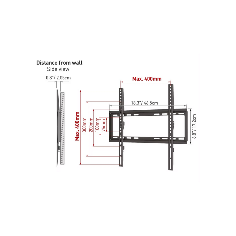 Крепление для телевизора Barkan E307 Black