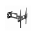 Настенное крепление Gembird "WM-55ST-03", черное, 32–55 дюймов, 35 кг, VESA: до 400 x 400, расстояние от стены: 105–429 мм ±90°,-