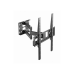 Настенное крепление Gembird "WM-55ST-03", черное, 32–55 дюймов, 35 кг, VESA: до 400 x 400, расстояние от стены: 105–429 мм ±90°,-