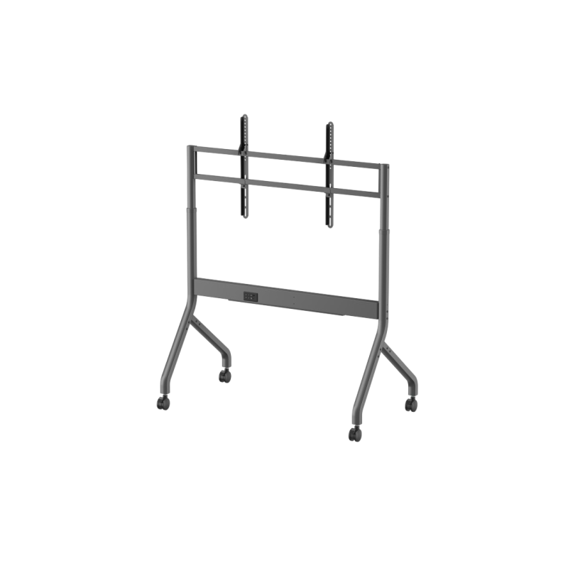 Display/TV Mobile Stand 100M-12060 black; 1 Shelf; 60-110";TV 120kg; Shelf 3kg; Height Adjust. by Motor incl. 