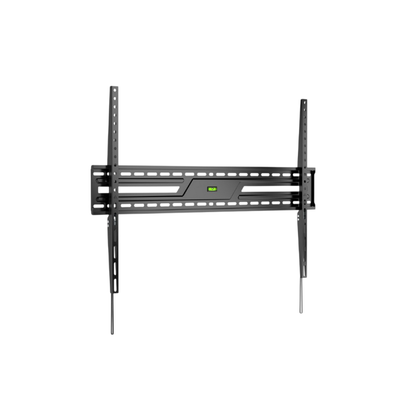 Настенное крепление Gembird "WM-100F-01" черного цвета, 43"-100", 75 кг, VESA: до 600x400, расстояние от стены: 30 мм