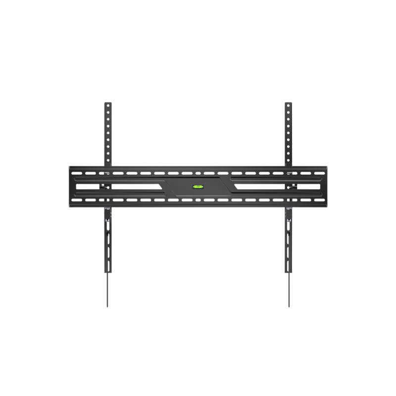 Настенное крепление Gembird "WM-100T-01" черного цвета, 43"-100", 75 кг, VESA: до 600x400, расстояние от стены: 85 мм, 5° ~ -