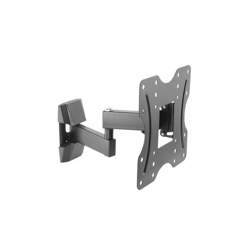 Настенное крепление Gembird "WM-42ST-01" черное, 23"-42", макс. 20 кг, VESA мм: до 200 x 200, расстояние от стены