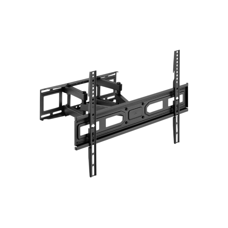 Wall Mount  Gembird "WM-80ST-03" Black 37"-80", 40kg, VESA:up 600x400, Wall dist:67~355mm, ±60