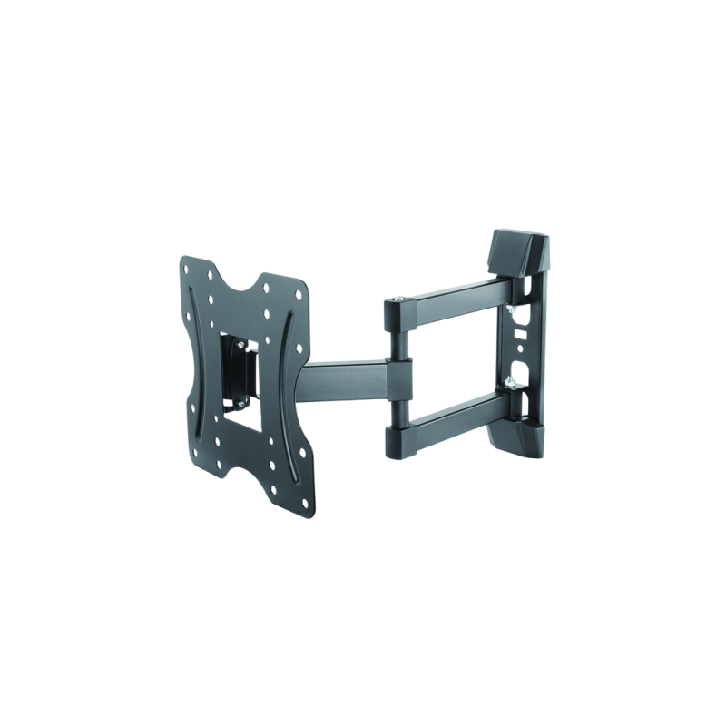 Настенное крепление Gembird "WM-42ST-02" черное 23"-42", макс. 30 кг, VESA мм: до 200 x 200, Расстояние от стены