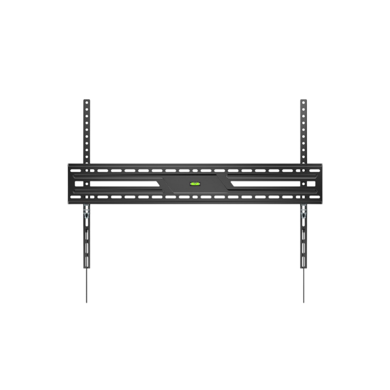 Настенное крепление Gembird "WM-100F-01" черного цвета, 43"-100", 75 кг, VESA: до 600x400, расстояние от стены: 30 мм