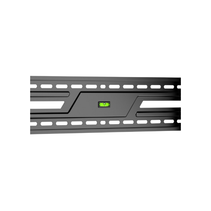 Настенное крепление Gembird "WM-100T-01" черного цвета, 43"-100", 75 кг, VESA: до 600x400, расстояние от стены: 85 мм, 5° ~ -