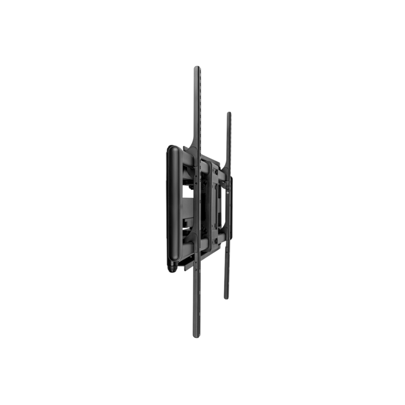 Настенный кронштейн Gembird "WM-120ST-01" черный, 60"-120", 120 кг, VESA: до 900x600, расстояние от стены: 75 ~ 703