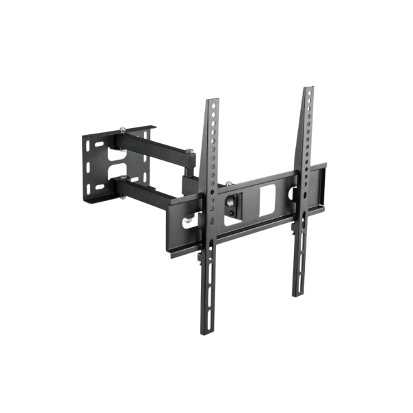 Wall Mount  Gembird "WM-55ST-03" Black 32"-55" 35kg VESA:up 400x400, Wall dist:105-429mm ±90°,-