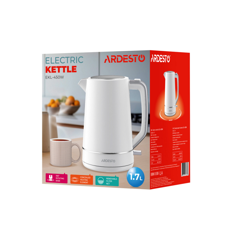 Чайник электрический Ardesto EKL-450W