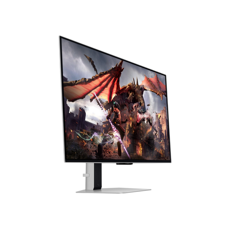 31.5" SAMSUNG Odyssey G8 G80SD,Silver,OLED,3840x2160,240Hz,G-Sync+FreeSync,0.03msGTG,250cd,DP+HDMI+USB,Spkrs,