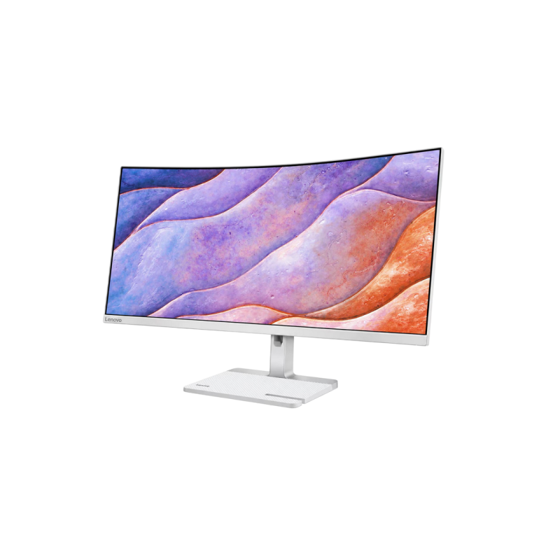 Монитор Lenovo L34W-4C, Curved, White