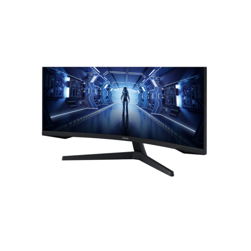 34" SAMSUNG Odyssey G5 G55T, Black, Curved-VA, 3440x1440, 165Hz,FreeSync,1msMPRT,250cd,DP+HDMI