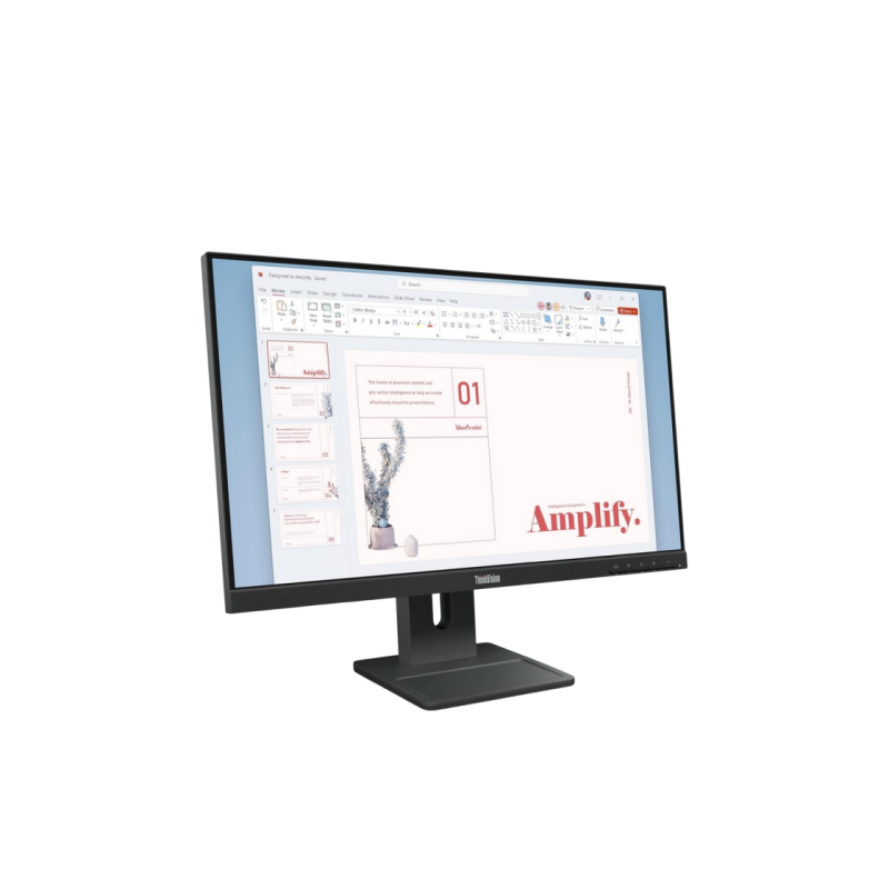 23,8-дюймовый монитор LENOVO ThinkVision E24-40, черный, IPS, 1920x1080