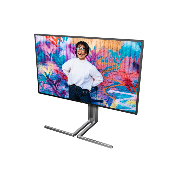 27" AOC U27U3CV,Black,IPS,3840x2160,60Hz,Adaptive Sync,4ms,400cd,HDR400,HDMI+DP+USB+TypeC,Spkrs,Pivot