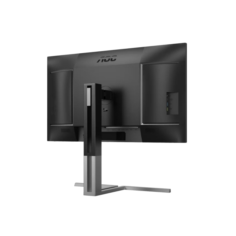 27" AOC U27U3CV,Black,IPS,3840x2160,60Hz,Adaptive Sync,4ms,400cd,HDR400,HDMI+DP+USB+TypeC,Spkrs,Pivot