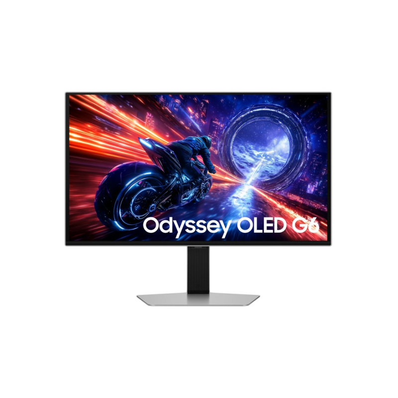 27" SAMSUNG Odyssey G6 G60SF,Silver,OLED,2560x1440,500Hz,G-Sync+FreeSync,0.03msGTG,250cd,HDR10,DP+HDMI+USB