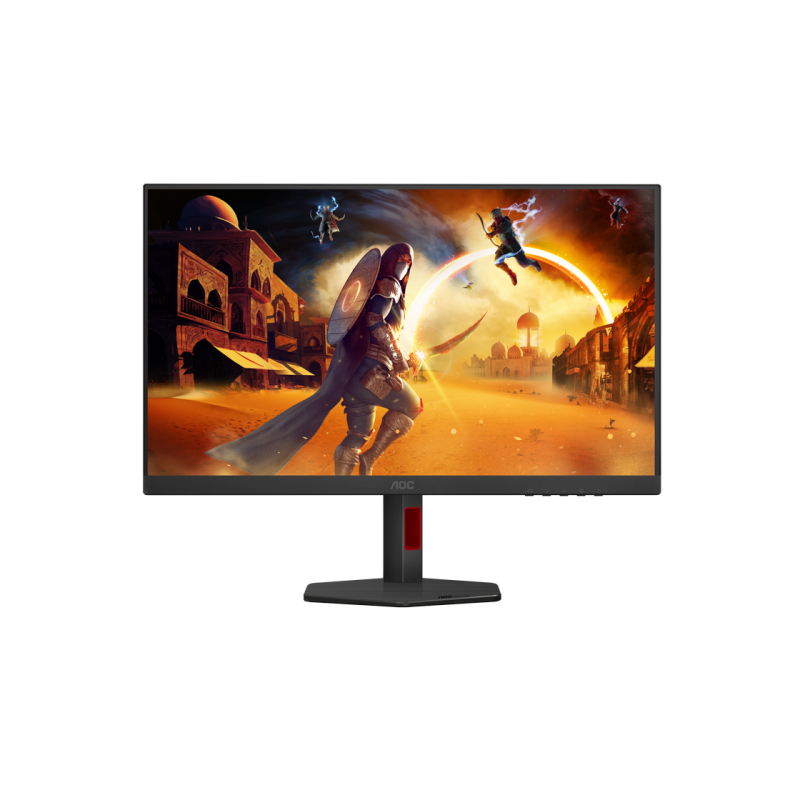 27" AOC Q27G4ZR, Black, IPS, 2560x1440, 240Hz, AdaptiveSync, 0.3msMPRT, 400cd, HDR400, HDMI+DP, Spkrs, Pivot