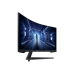 34" SAMSUNG Odyssey G5 G55T, Black, Curved-VA, 3440x1440, 165Hz,FreeSync,1msMPRT,250cd,DP+HDMI