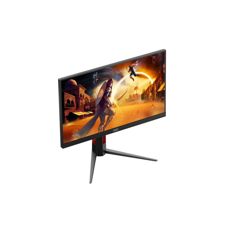 23.8" AOC 24G4HA, Black, IPS, 1920x1080, 200Hz, AdaptiveSync+G-Sync, 0.5msMPRT, 300cd, HDR10, HDMI+DP, Spkrs,