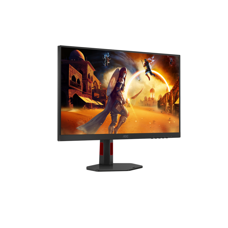 27" AOC Q27G4SRU, Black, IPS, 2560x1440, 320Hz, G-Sync, 1msGTG, 300cd, HDR400, HDMI+DP+USB, Pivot