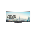 34" ASUS VA34VCPSR, Black, VA, 3440x1440, 100Hz, 4msGTG, 300cd, CR3000:1, HRD10, HDMI+DP+USB+TypeC, LAN, Spkrs