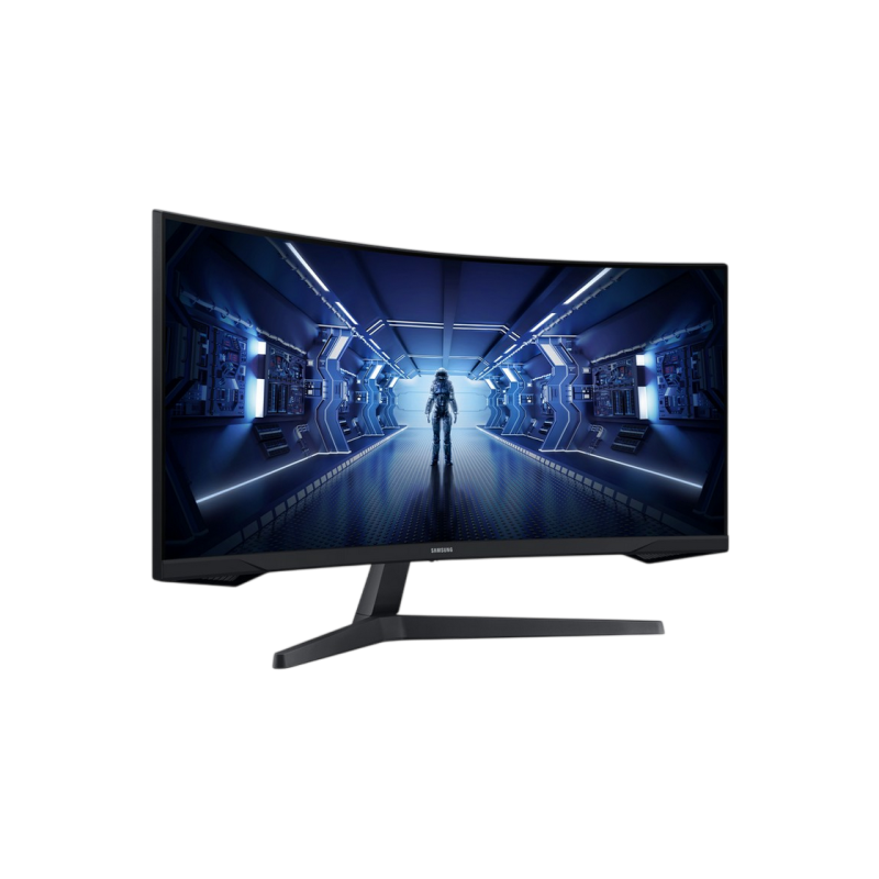 34" SAMSUNG Odyssey G5 G55T, Black, Curved-VA, 3440x1440, 165Hz,FreeSync,1msMPRT,250cd,DP+HDMI