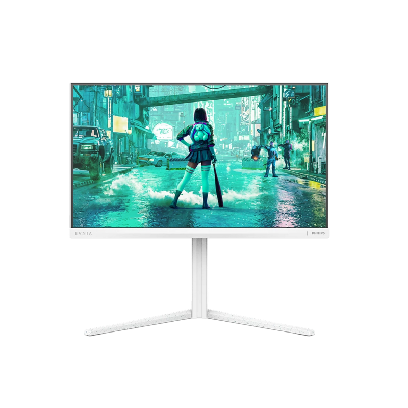23.8" PHILIPS Evnia 24M2N3201P,White,IPS,1920x1080,260Hz,AdaptiveSync,1msGTG,300cd,HDR10,HDMI+DP,Pivot