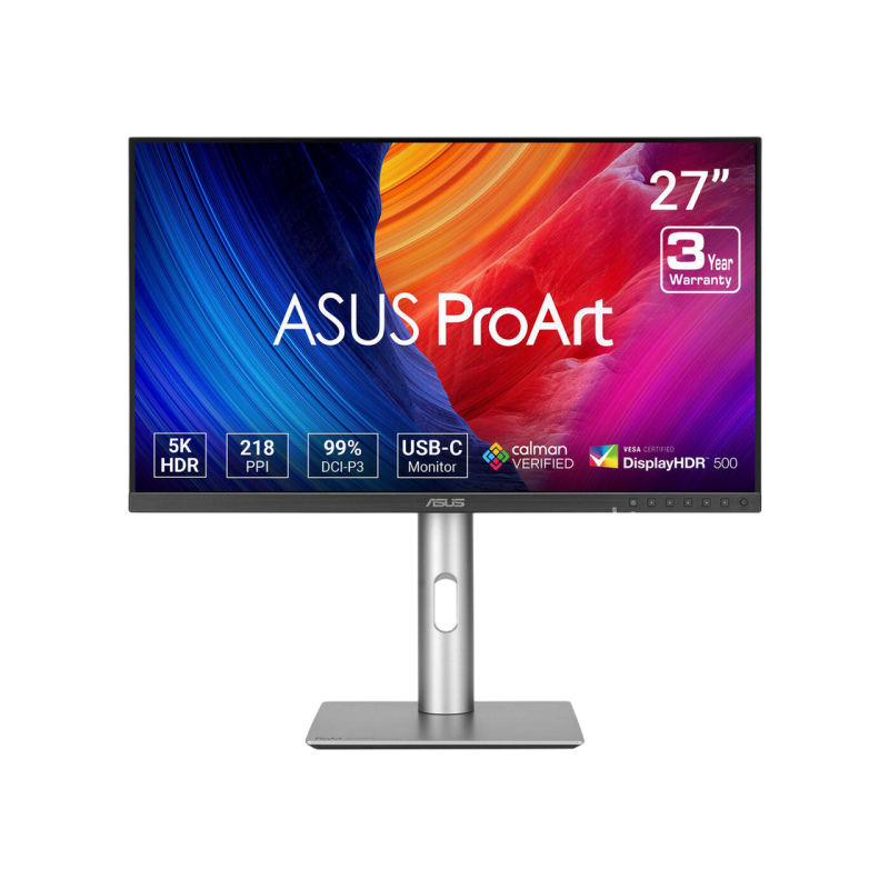 Монитор Asus ProArt Display 5K PA27JCV, Silver