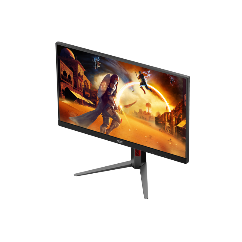 27" AOC 27G4HA, Black, IPS, 1920x1080, 200Hz, AdaptiveSync, 0.5msMPRT, 300cd, HDR10 ,HDMI+DP, Spkrs, Pivot